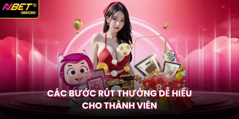 Các bước rút thưởng dễ hiểu cho thành viên
