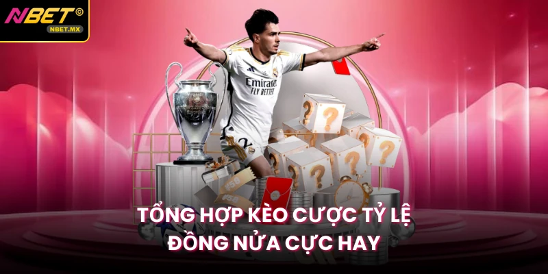 Tổng hợp kèo cược tỷ lệ đồng nửa cực hay